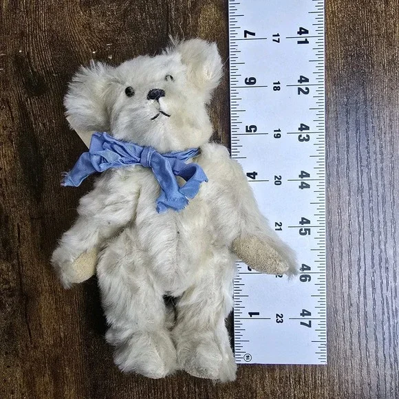 Sue Chaffee Mohair Teddy Bear 7" Jointed Artist Bear Signed Vintage - Picture 8 of 10